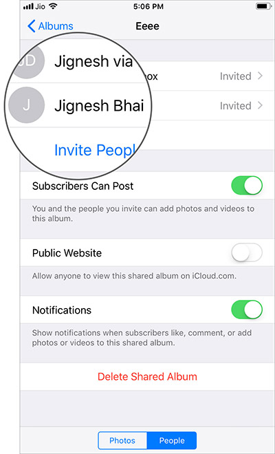 How to add photos and videos to albums shared on iPhone, iPad Picture 8