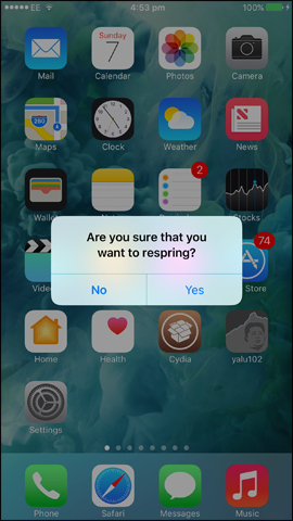 How to add power key options on iPhone Picture 3