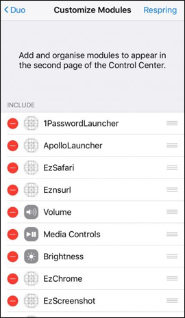 How to add screen to Control Center on iPhone Picture 3