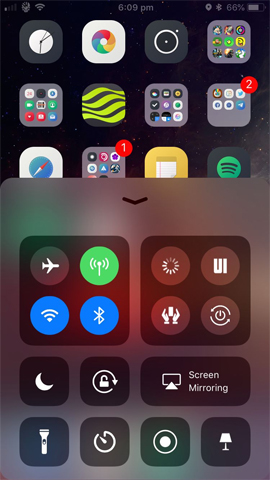 How to add screen to Control Center on iPhone Picture 5