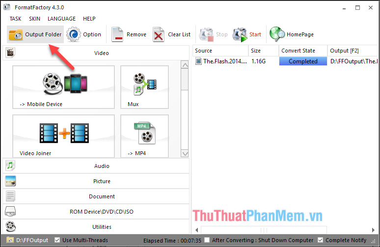 How to add sub to videos, movies very fast by Format Factory Picture 6
