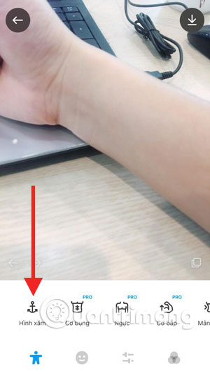 How to add tattoos to photos with Manly application Picture 5