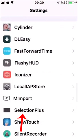 How to add text options menu on iPhone Picture 4