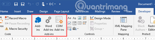 How to add the Developer tab to the Ribbon in Microsoft Word Picture 6