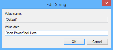How to add the Open Powershell Here option to the context menu on Windows Picture 5