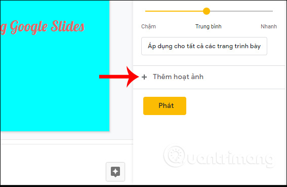 How to add transitions in Google Slides Picture 6