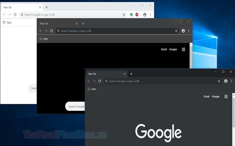 How to add, turn on the Dark Mode night mode for Chrome browser, Coc Coc, FireFox Picture 1