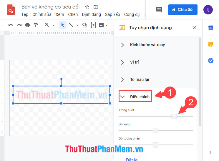 How to add Watermark to Google Docs Picture 9