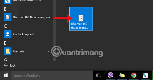 How to add Web links to Start menu on Windows 10 Picture 6