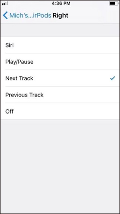 How to adjust AirPods on iOS 11 Picture 5