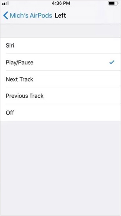 How to adjust AirPods on iOS 11 Picture 6