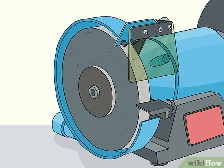 How to Adjust an Abrasive Stone on a Bench Grinder Picture 17