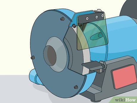 How to Adjust an Abrasive Stone on a Bench Grinder Picture 19