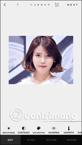 How to adjust black and white artwork on iPhone Picture 11