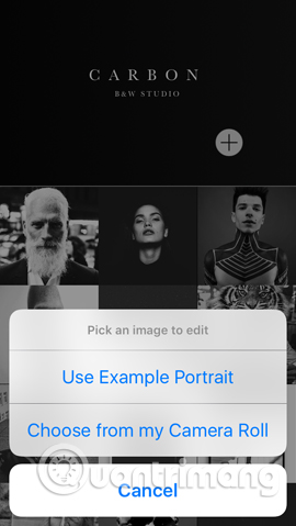 How to adjust black and white artwork on iPhone Picture 5