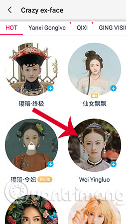 How to adjust photos in Dien Hi style Picture 3