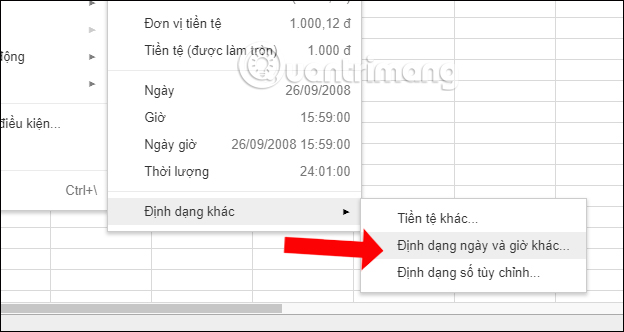 How to adjust the date and currency format in Google Sheets Picture 4