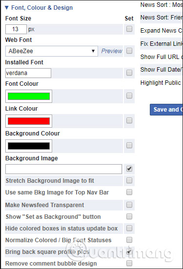 How to adjust the interface, hide Facebook ads Picture 6