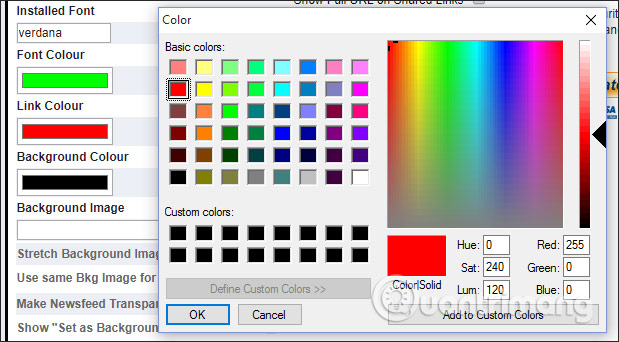 How to adjust the interface, hide Facebook ads Picture 7