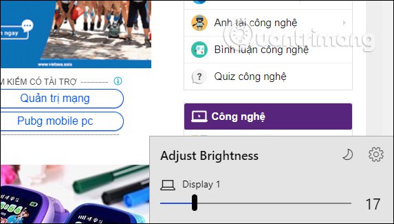 How to adjust the light of multiple screens with the Twinkle Tray Picture 5