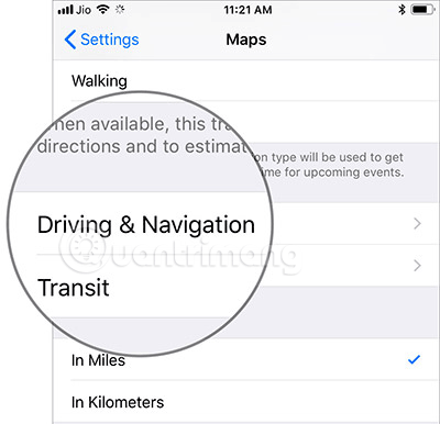 How to adjust the volume of directions in Apple Maps on iPhone / iPad Picture 2