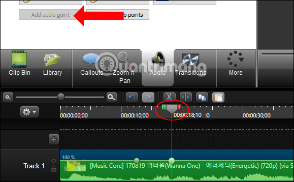 How to adjust video audio on Camtasia Studio Picture 11