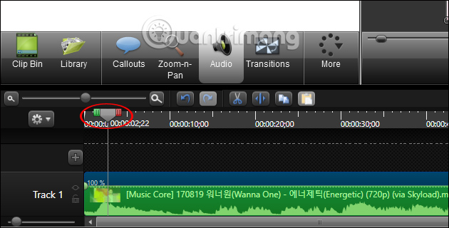 How to adjust video audio on Camtasia Studio Picture 6