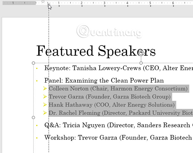 How to align and stretch lines in PowerPoint 2016 Picture 12