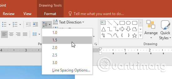 How to align and stretch lines in PowerPoint 2016 Picture 14