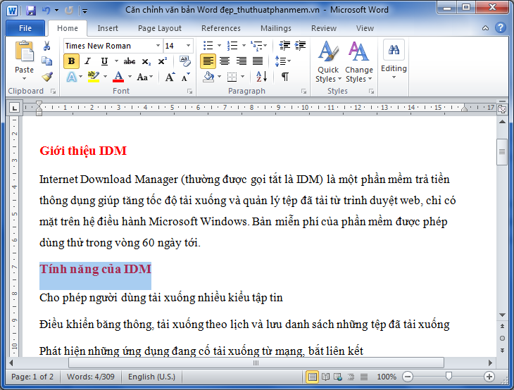 How to align beautiful Word documents Picture 13