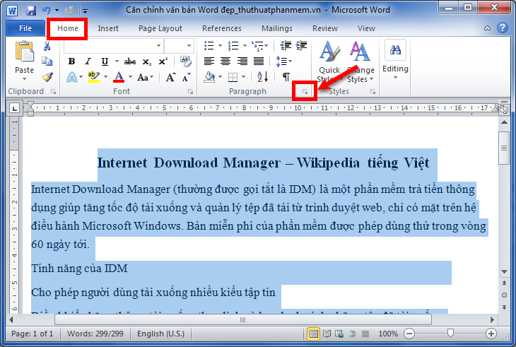 How to align beautiful Word documents Picture 7