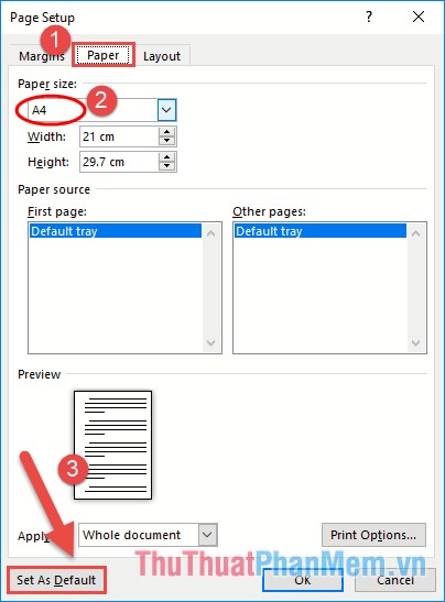 How to align correctly in Word to print beautifully in Word Picture 5