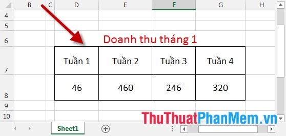 How to align text between cells in Word and Excel Picture 13