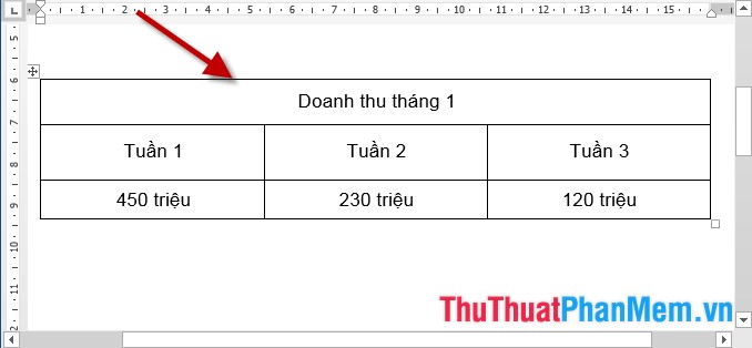 How to align text between cells in Word and Excel Picture 7