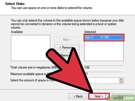 How to Allocate Free Space to C Drive in Windows 8 Picture 5