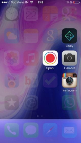 How to append to an icon on iPhone Picture 4