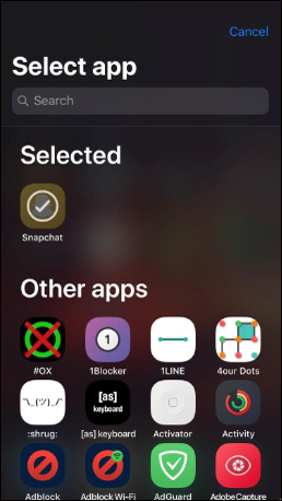 How to append to an icon on iPhone Picture 7