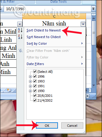 How to arrange incremental dates in Excel Picture 8