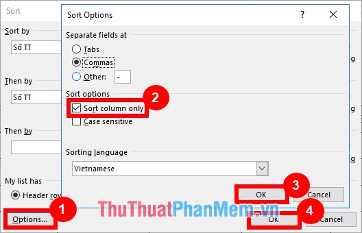 How to arrange names alphabetically in Word - TipsMake.com