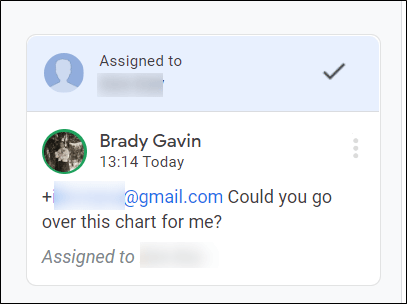 How to assign a task in Google Drive Picture 5