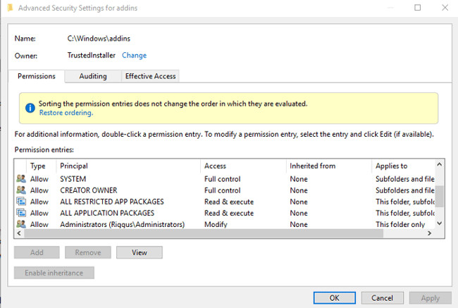 How to assign permissions to delete any folder or file on Windows? Picture 2