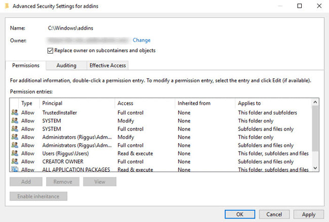 How to assign permissions to delete any folder or file on Windows? Picture 5