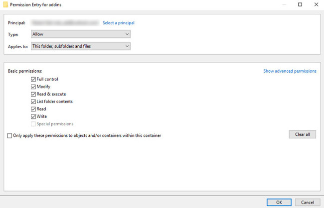 How to assign permissions to delete any folder or file on Windows? Picture 6