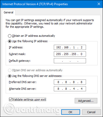 How to assign static IP addresses in Windows 7, 8, 10, XP or Vista Picture 5