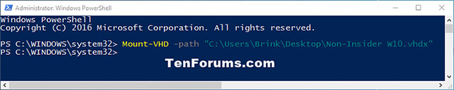 How to attach and split VHD and VHDX files in Windows 10 Picture 5