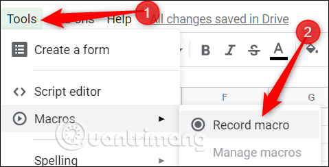 How to automate Google Sheets with macros Picture 11