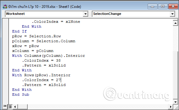 How To Automatically Color Rows And Columns In Excel