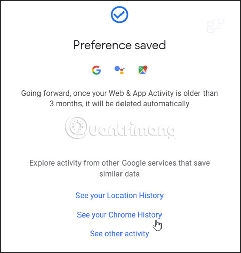 How to automatically delete Google location and web activity data Picture 5