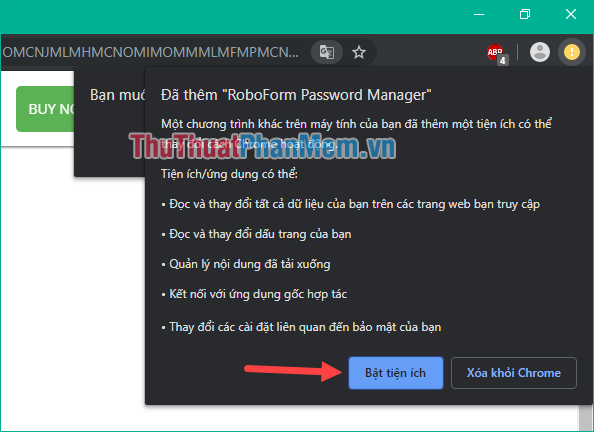 How to automatically fill in personal information, registration information on the Web with Roboform Picture 6