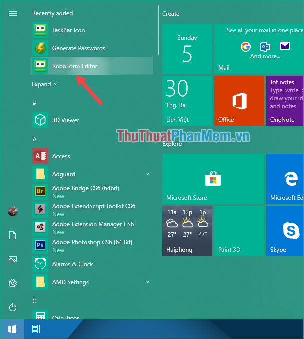 How to automatically fill in personal information, registration information on the Web with Roboform Picture 7